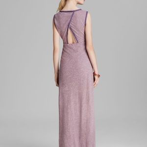 Purple maxi cotton FP beach dress